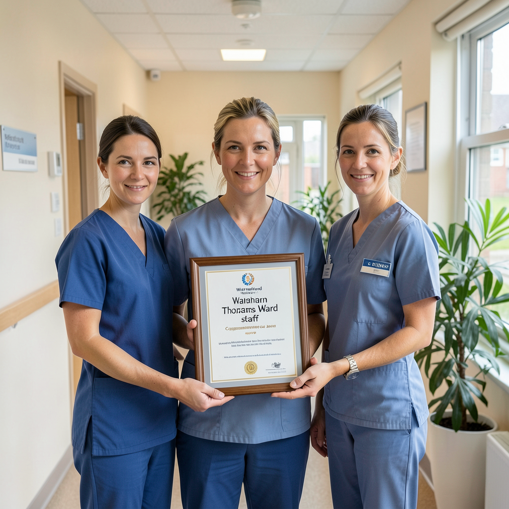 Warneford Hospital mental health ward wins trust award for compassionate care